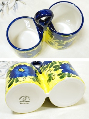 スペイン陶器 SP-6118AA マルチスタンド/青花柄 | キッチン&テーブル