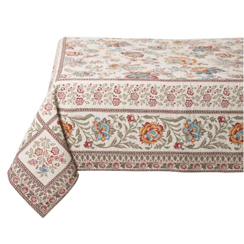 フランス製マルチカバー260x145cmサイズ◆FMC260-GRN-YL ガランス/イエロー