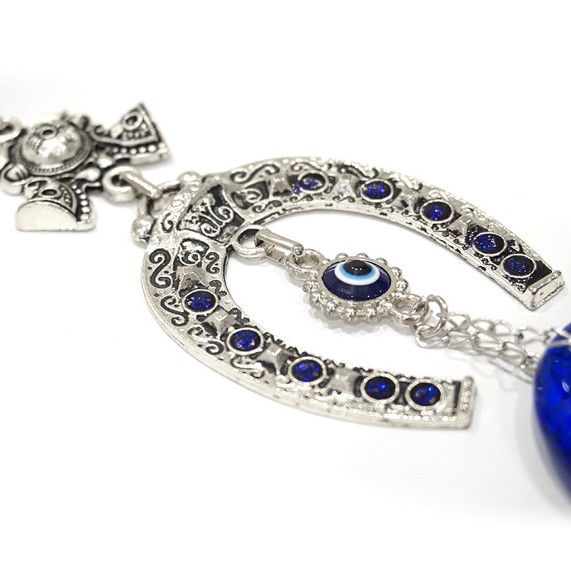 ナザールボンジュウメタルオーナメント 馬蹄モチーフ N-O13444