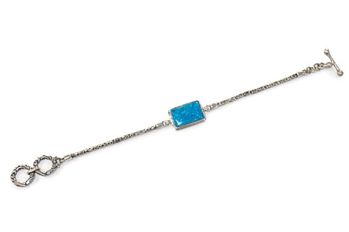 トルコ石シルバーブレスレット SV1-17-B1 | アクセサリー,シルバー