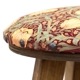Morris Collection まんまるスツール(H60cm)　ピンパーネル/レッド　ST60-PPRD