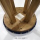 Morris Collection まんまるスツール(H60cm)　ピンパーネル/レッド　ST60-PPRD