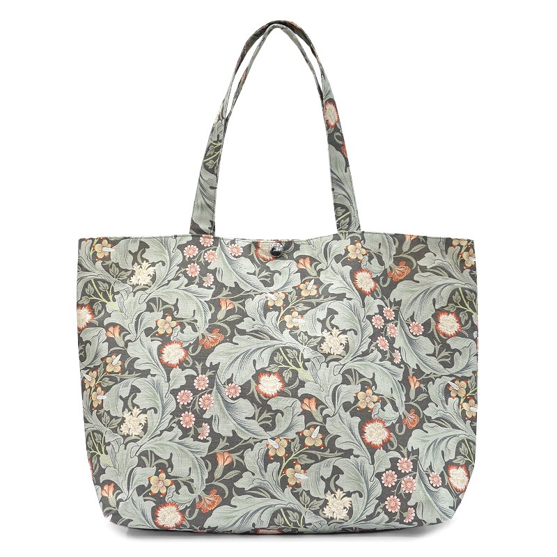 Morris Collection レスター トートバッグ 横長Lサイズ/グリーン　MB-TTW-L-LTGR