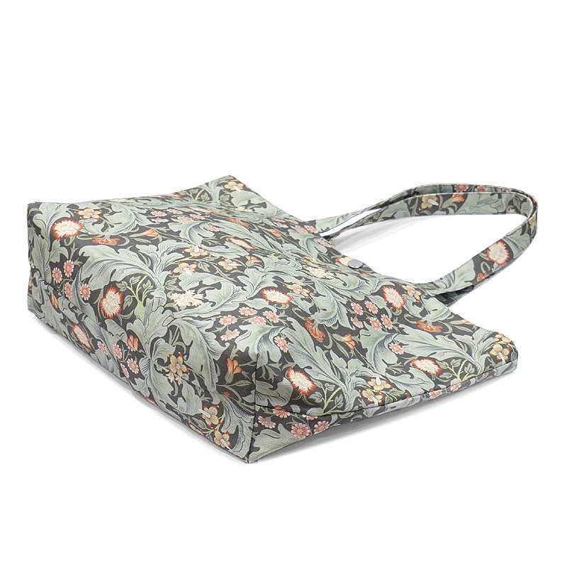 Morris Collection レスター トートバッグ 横長Lサイズ/グリーン　MB-TTW-L-LTGR