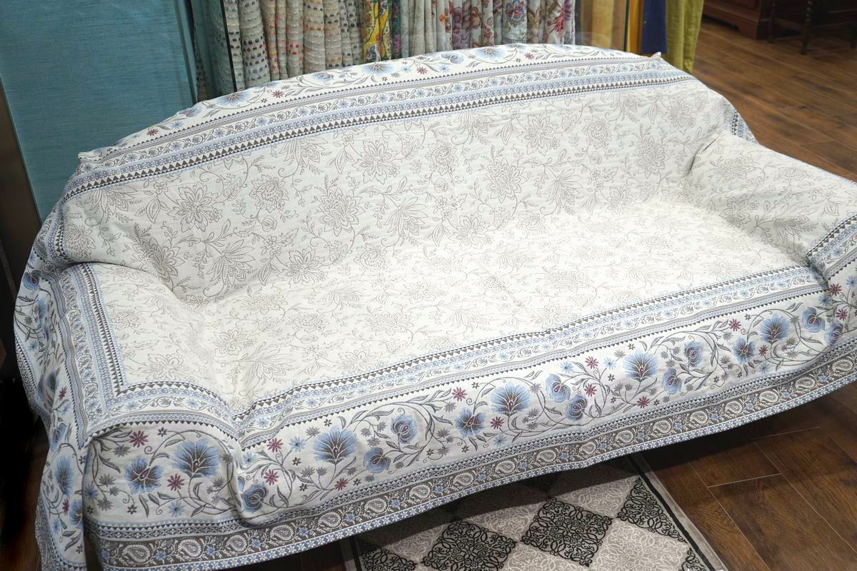 フランス製マルチカバー260x145cmサイズ◆FMC260-SLN-BL シヤン/ブルー