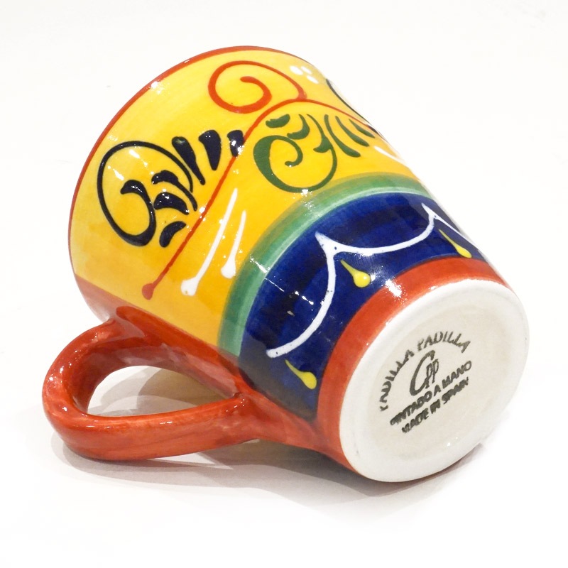 スペイン陶器　SP-49RN　マグカップ