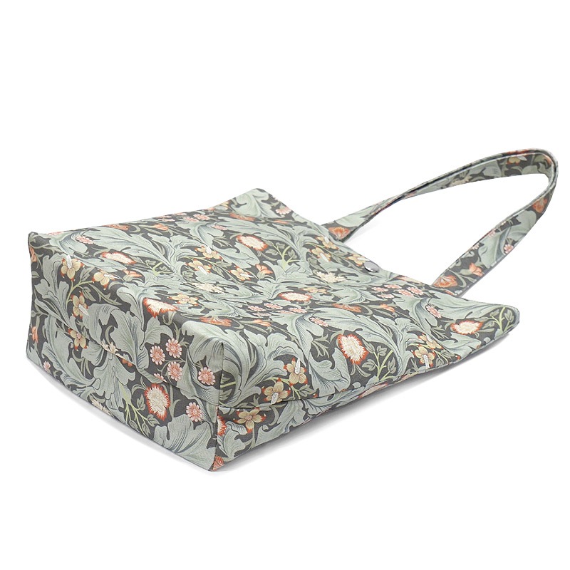 Morris Collection レスター トートバッグ 縦長Lサイズ/グリーン　MB-TT-L-LTGR