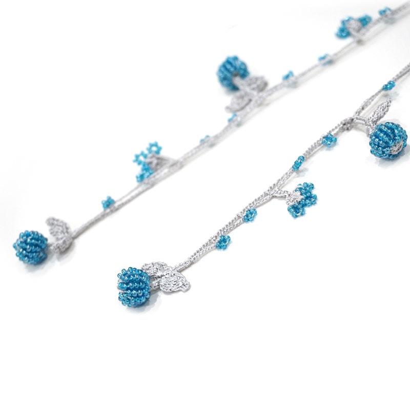 ボンジュックオヤ ラリエット OYA-LB-BERRY-TQ ベリー/ターコイズ