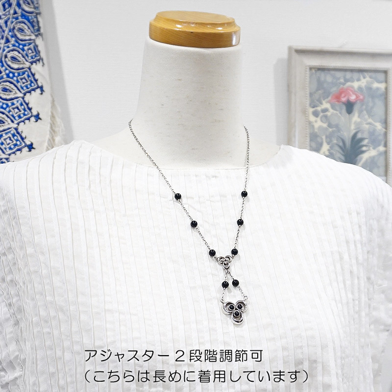 トプカプコレクション『チンタマーニ（オニキス）』ネックレス　T-cint-x