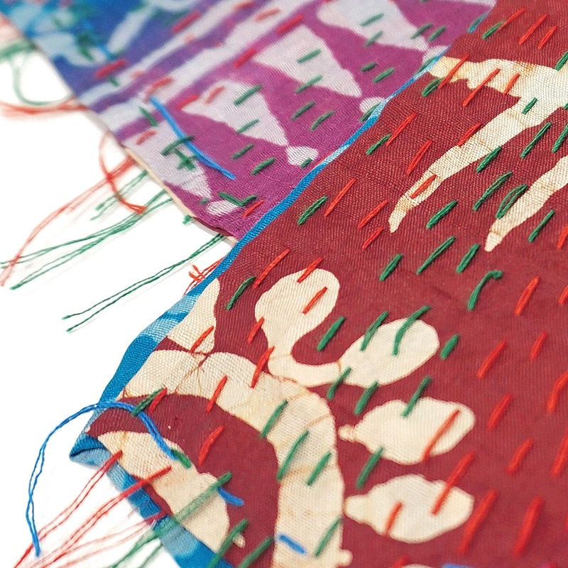 カンタキルト リバーシブルストール　KSCF-SILKS-004