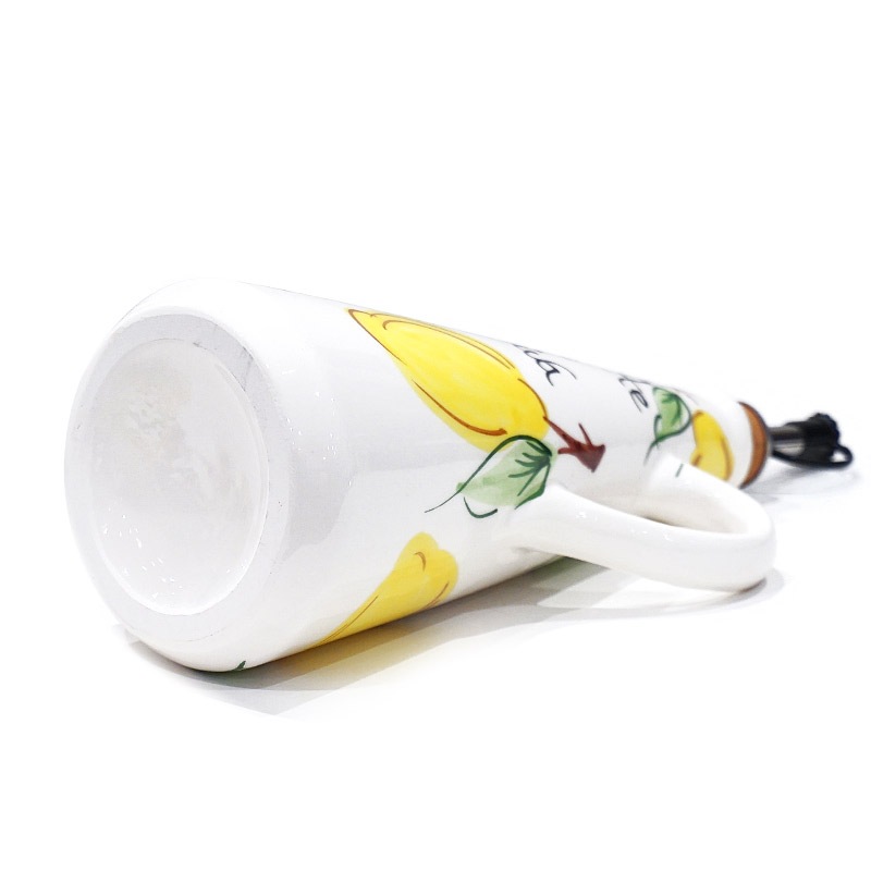 スペイン陶器 SP-2058LIM オリーブオイル入れ（大） | キッチン