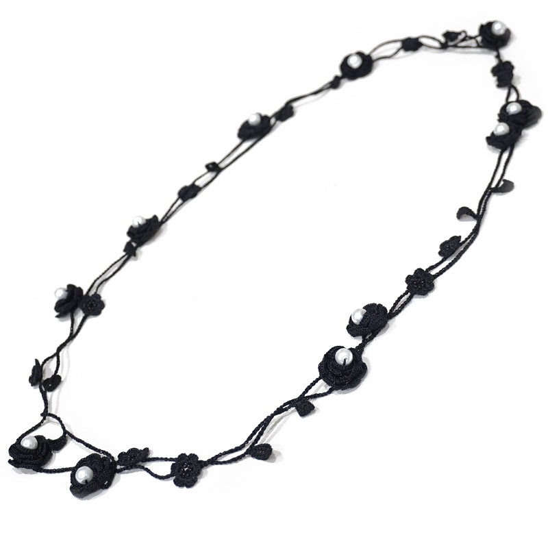 トゥーオヤ　ラリエット　OYA-LT-ROSE-BK　ローズ/ブラック