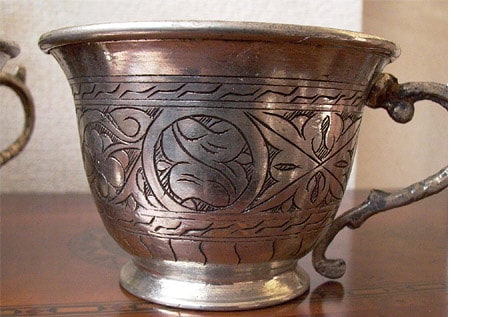 トルコ製 バクル(銅製品) CP-023 カップ | インテリア雑貨,置物