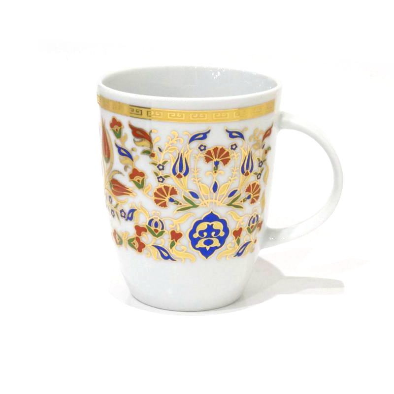 陶器　マグカップ　ペア　トルコ・イスタンブール　ハンドメイド トルコ陶器・キュタフヤ陶器 マグカップ CB-MUG02 | キッチン