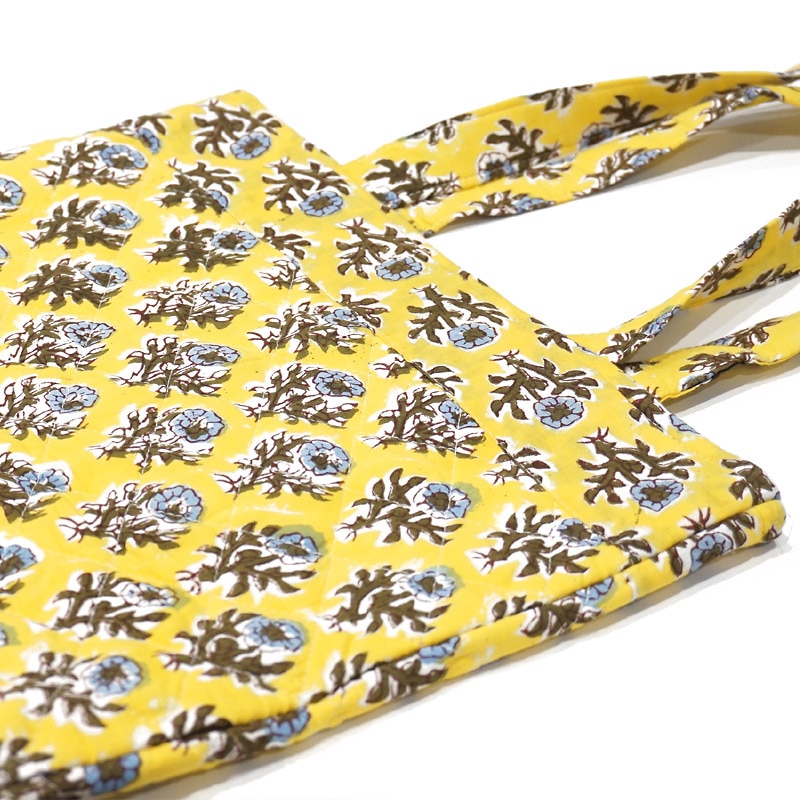 ディアブル キルティング キルト 暑 バッグ イエロー 