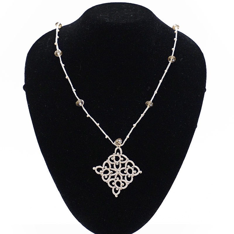 メキッキオヤ　ネックレス　OYA-NM-DIAM-PK　ダイヤモンド/ベビーピンク