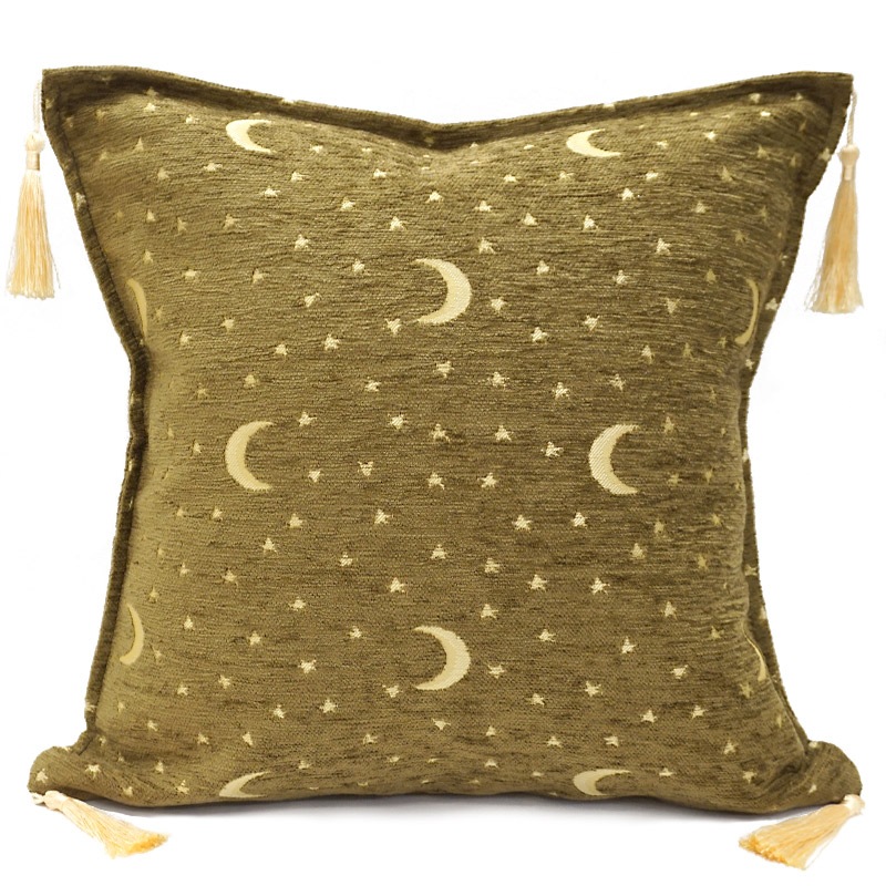 星と月・花柄クッションカバー 楽天市場】月 星 クッションカバーの通販