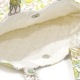 ブロックプリント　キルティングトートバッグ/ホワイト　IBP-TOTE-WT