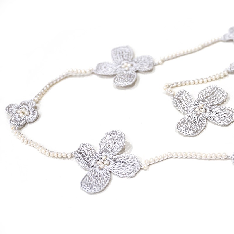 トゥーオヤ　ラリエット　OYA-LT-CROS-SV　クロス/シルバーグレイ