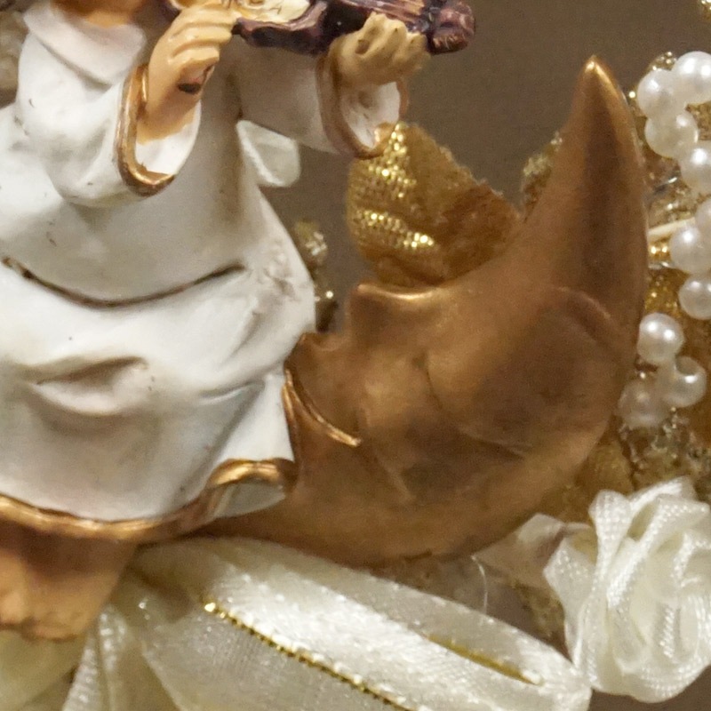 ザルツブルグのクリスマス飾り 天使のリース リング/バイオリン RSP