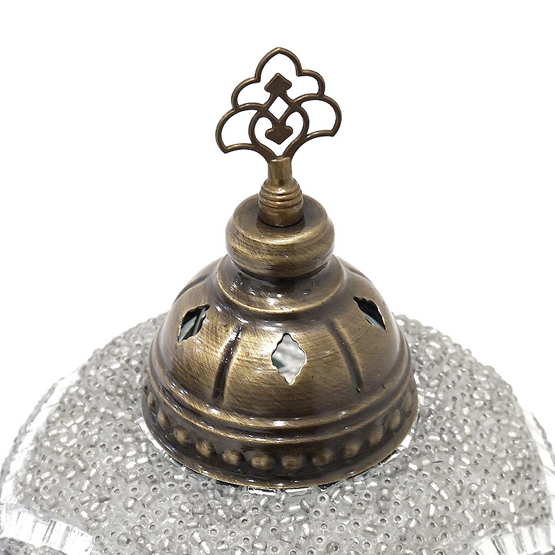 トルコ製 モザイクガラス テーブルランプ LS-L112 (LEDサービス