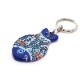 トルコ製　ナザールボンジュウキーホルダー　お魚/ネイビー　N-K14501NV