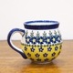 ポーランド陶器　ポーリッシュポタリー 「VENA」 マグカップ（約220cc） V337-U198