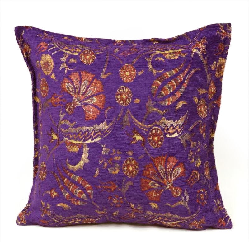 シェニールクッションカバー CC-LK2PP ラーレ＆カランフィル柄