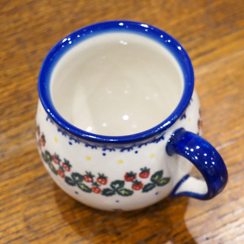 ポーランド陶器 ポーリッシュポタリー 「VENA」 マグカップ大