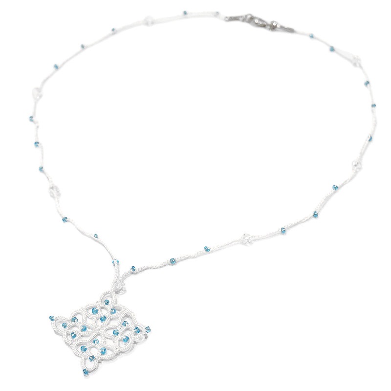 メキッキオヤ　ネックレス　OYA-NM-DIAM-WT　ダイヤモンド/ホワイト