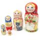 ロシア　エレーナ・イワンツォワ作　マトリョーシカ（5P）　MAT-149