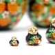 ロシア　ガリーナ・チェーホワ作　ミニマトリョーシカ（10P）　MAT-111