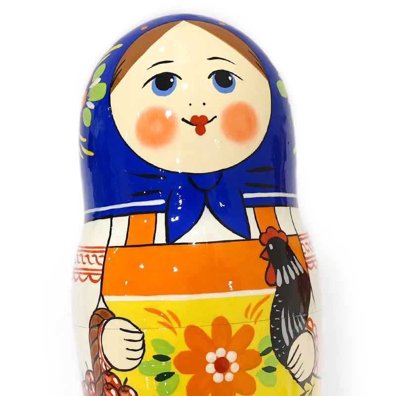 ロシア　セルギエフパサード　マトリョーシカ大（5P）　MAT-150