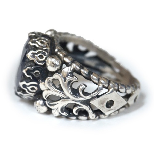 サファイアシルバーリング　25号　SV3-16-R01