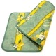 フランス製キルティングランチョンマット（両面使用可）◆FLMK-CITRON-GR シトロン/グリーン