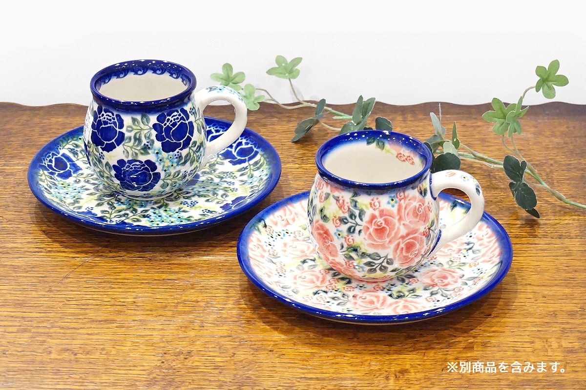 ポーランド陶器 ポーリッシュポタリー 「VENA」 マグカップ（約220cc