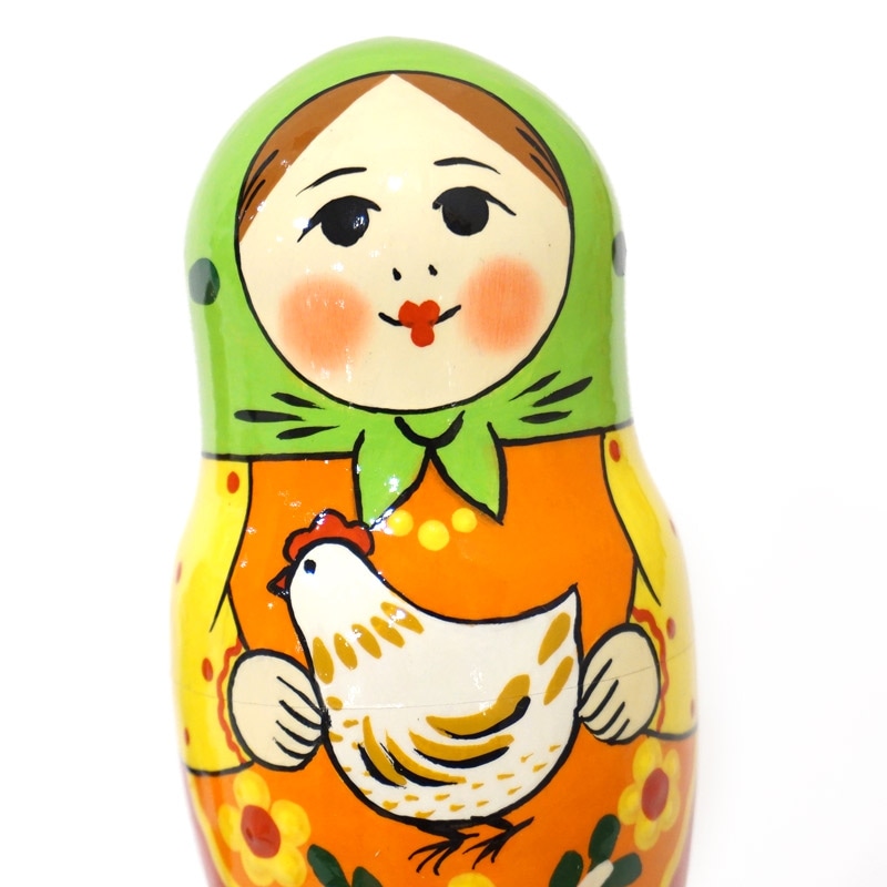 ロシア セルギエフパサード マトリョーシカ小（5P） MAT-152