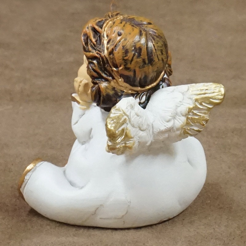 ザルツブルグのクリスマス飾り 天使/ほおづえ RSP-AGL-SITING2