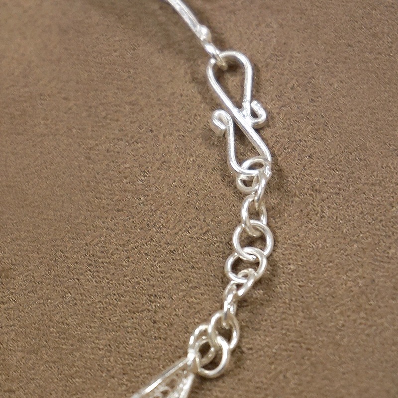 トルコ伝統の銀線細工 テルキャーリ ブレスレット SV-B-TK002