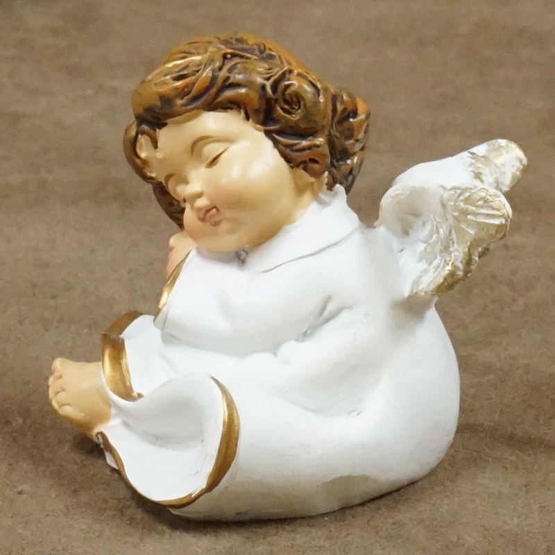 ザルツブルグのクリスマス飾り 天使/ねんね RSP-AGL-SITING3