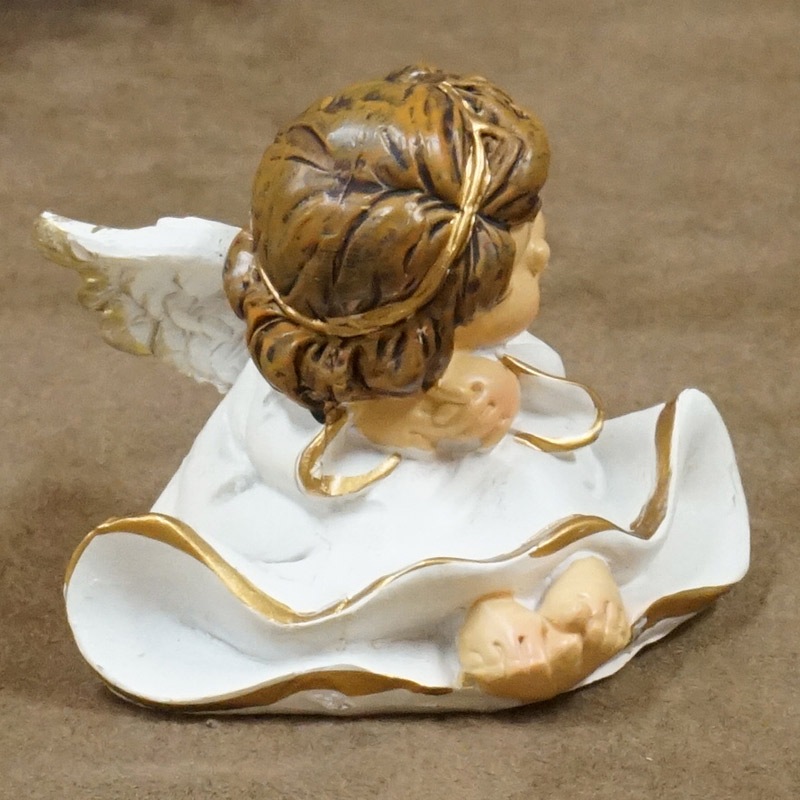 ザルツブルグのクリスマス飾り　天使/ねんね　RSP-AGL-SITING3