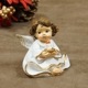 ザルツブルグのクリスマス飾り　天使/キャンドル　RSP-AGL-SITING4
