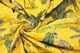 インド製「カンタキルト」マルチカバー◆220×145cm前後◆ジャングル/イエロー　KMC230-JGYL