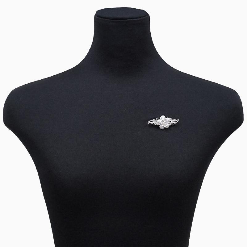 トルコ伝統の銀線細工 テルキャーリ ブローチ SV-BR-TK006