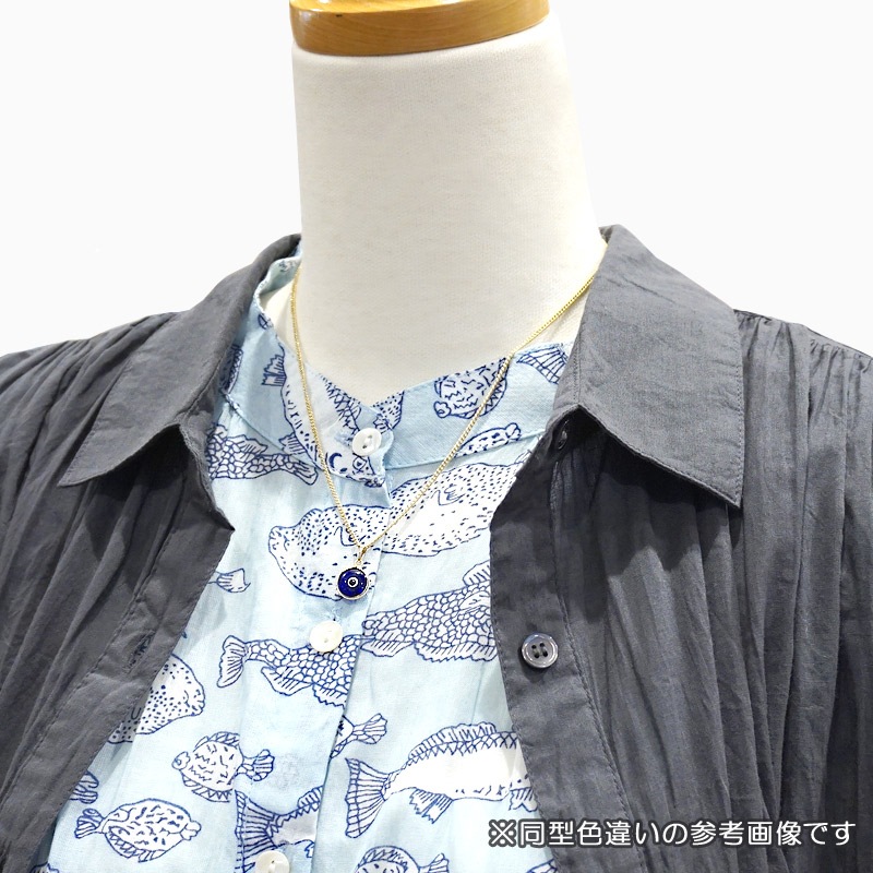 ナザールボンジュウ　トルコのお守り　ペンダント/ブルー　N-P002-BL