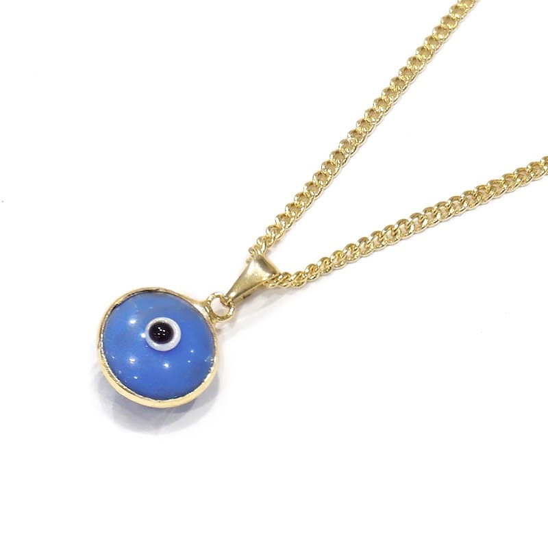 ナザールボンジュウ　トルコのお守り　ペンダント/ブルー　N-P002-BL