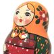 ロシア　セルギエフパサード　マトリョーシカ小（5P）　MAT-193