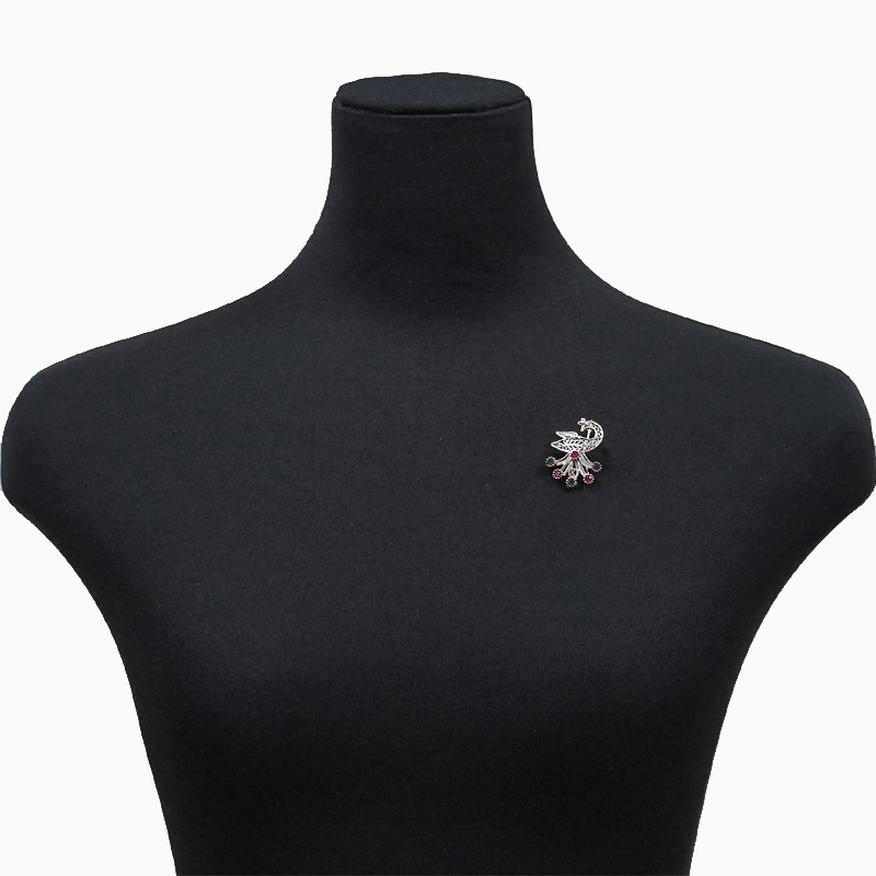 トルコ伝統の銀線細工 テルキャーリ ブローチ　SV-BR-TK002