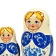 ロシア　キーロフの街のマトリョーシカ（5P）　MAT-130