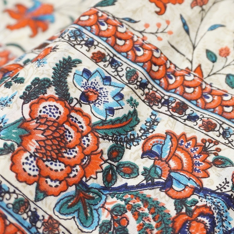 ■美品 archivio アルチビオ ロゴ刺繍 リーフプリントワンピース □美品 archivio アルチビオ ロゴ刺繍 リーフプリントワンピース